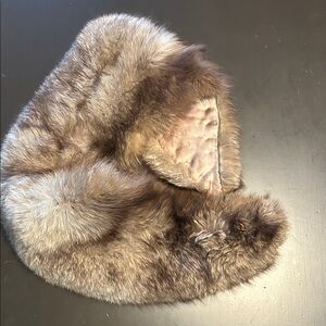 Luxurious Brown Fur Hat